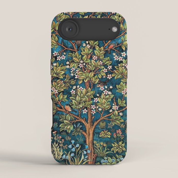 William Morris Tree Of Life, Morris floral,No, 1. iPhone Case Gallery Image 2