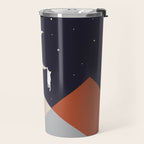 Cat Landscape 176 Hang on the Moon Travel Mug Gallery Image 2