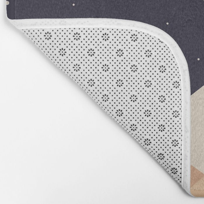 Cat Landscape 176 Hang on the Moon Bath Mat Gallery Image 2