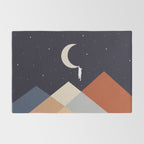 Cat Landscape 176 Hang on the Moon Rug Gallery Image 2