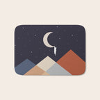 Cat Landscape 176 Hang on the Moon Bath Mat Gallery Image 1