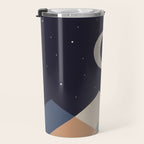 Cat Landscape 176 Hang on the Moon Travel Mug Gallery Image 3