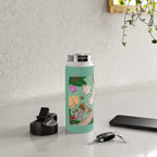 Whimsical Festive Holiday Baking Water Bottle Gallery Image 4