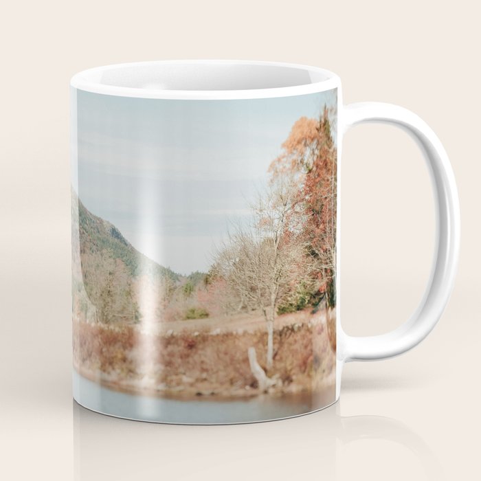 A Weekend in Autumn - travel photography Maine cottagecore landscape nature Coffee Mug Gallery Image 1