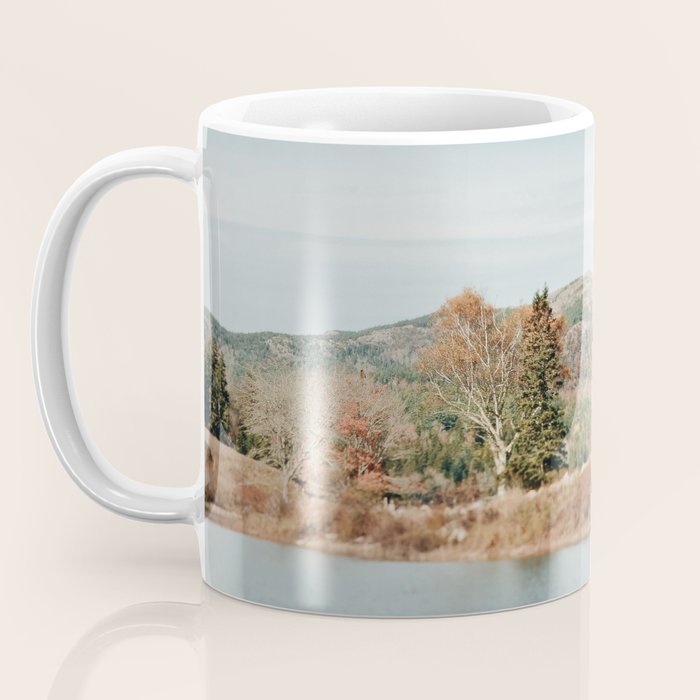 A Weekend in Autumn - travel photography Maine cottagecore landscape nature Coffee Mug Gallery Image 3