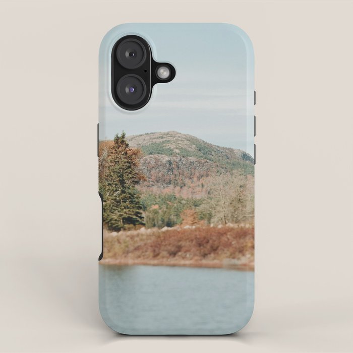 A Weekend in Autumn - travel photography Maine cottagecore landscape nature iPhone Case Gallery Image 1