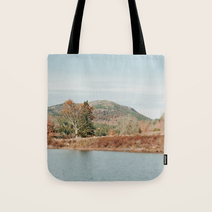 A Weekend in Autumn - travel photography Maine cottagecore landscape nature Tote Bag Gallery Image 1