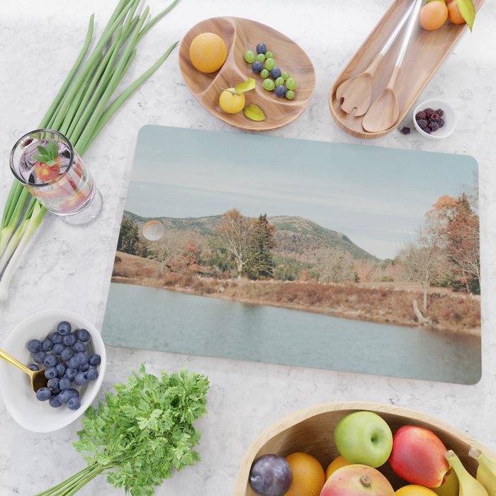 A Weekend in Autumn - travel photography Maine cottagecore landscape nature Cutting Board Gallery Image 2