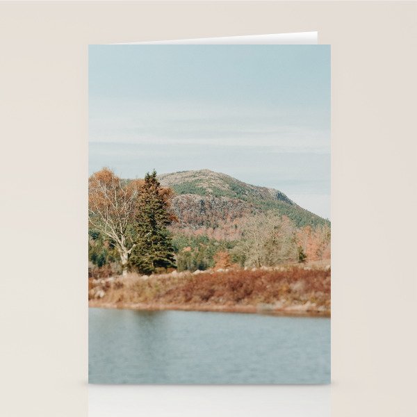 A Weekend in Autumn - travel photography Maine cottagecore landscape nature Stationery Card Gallery Image 2