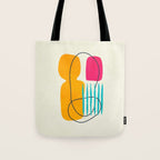 Mid Century Abstraction Tote Bag Gallery Image 1