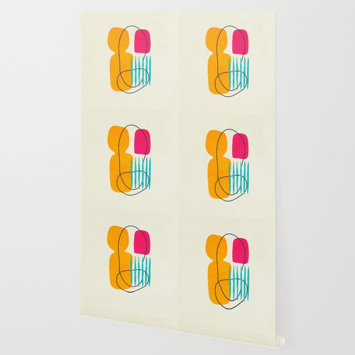 Mid Century Abstraction Wallpaper Gallery Image 2