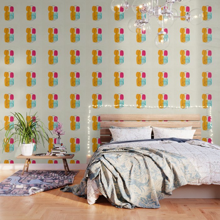 Mid Century Abstraction Wallpaper Gallery Image 3
