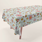 Alternative Christmas Lights Print Tablecloth Gallery Image 1