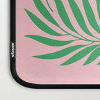 Two Ferns: Azalea & Ocean Green Laptop Sleeve Gallery Image 3