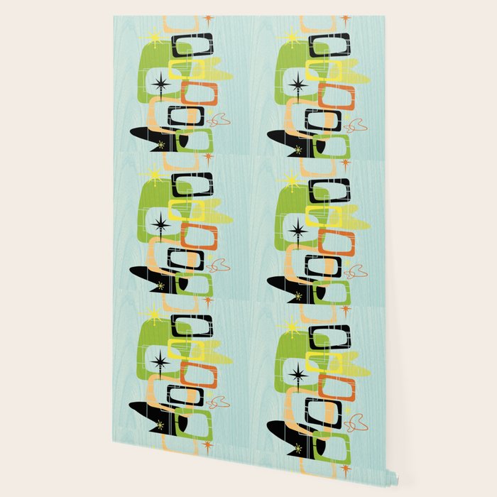 Mid Century Modern Babe Wallpaper Gallery Image 2