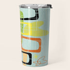 Mid Century Modern Babe Travel Mug Gallery Image 2