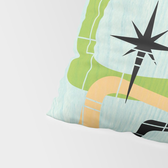 Mid Century Modern Babe Pillow Sham Gallery Image 4