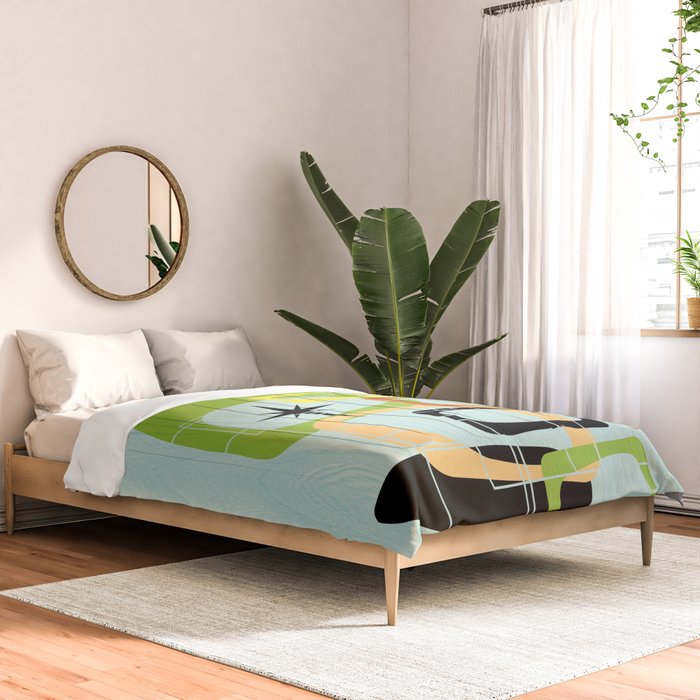 Mid Century Modern Babe Comforter Gallery Image 2