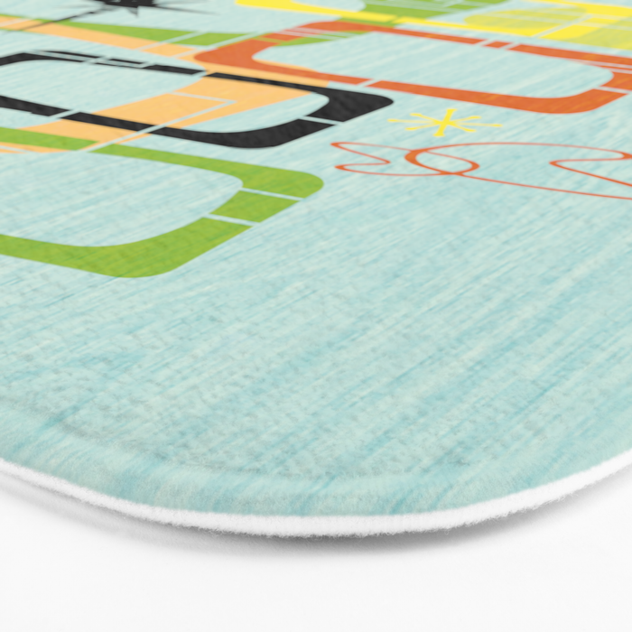 Mid Century Modern Babe Bath Mat Gallery Image 3