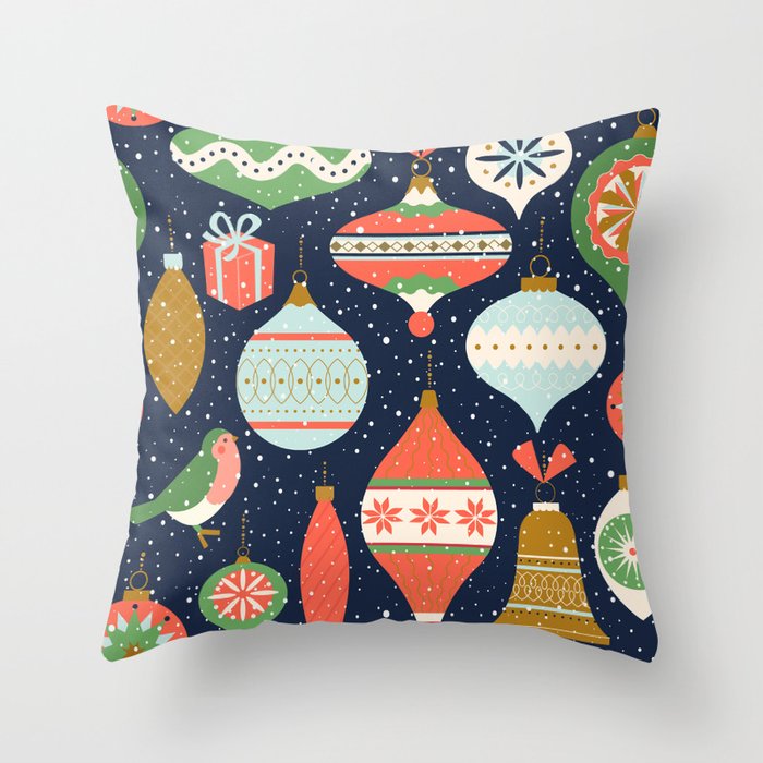 Merry Christmas Decor Throw Pillow Gallery Image 6