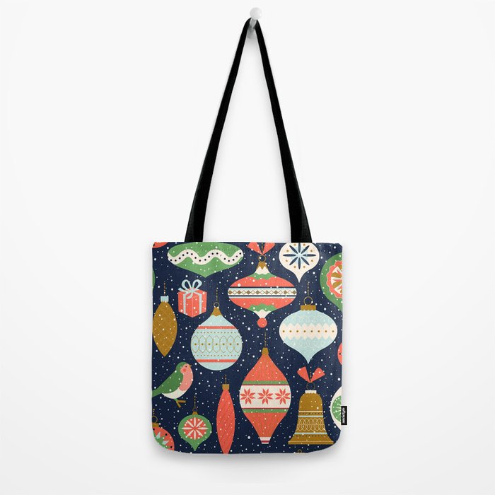 Merry Christmas Decor Tote Bag Gallery Image 2