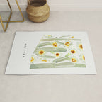 Arizona State Saguaro Cactus Blossoms Rug Gallery Image 1