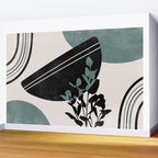 Eucalyptus Boho Botanical Wall Mural Gallery Image 2