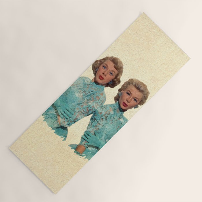 Two Different Faces... (Sisters) Yoga Mat Gallery Image 1