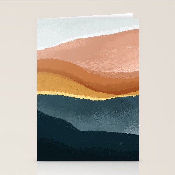 Calming Waves Stationery Card Gallery Image 1