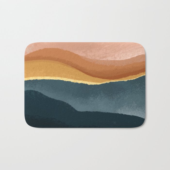 Calming Waves Bath Mat Gallery Image 1
