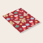Cute Christmas Red Notebook Gallery Image 2
