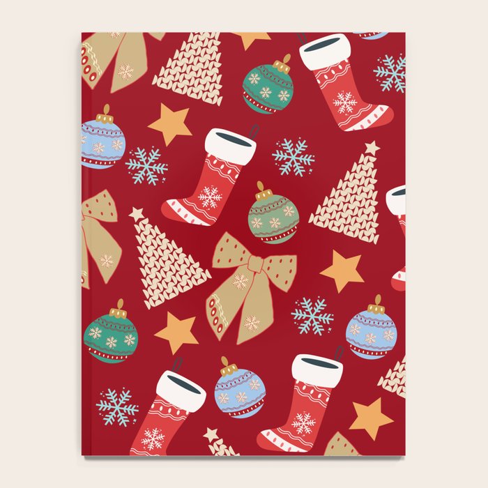 Cute Christmas Red Notebook Gallery Image 4
