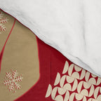 Cute Christmas Red Comforter Gallery Image 4