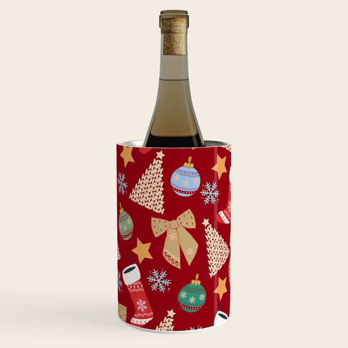 Cute Christmas Red Wine Chiller Gallery Image 1
