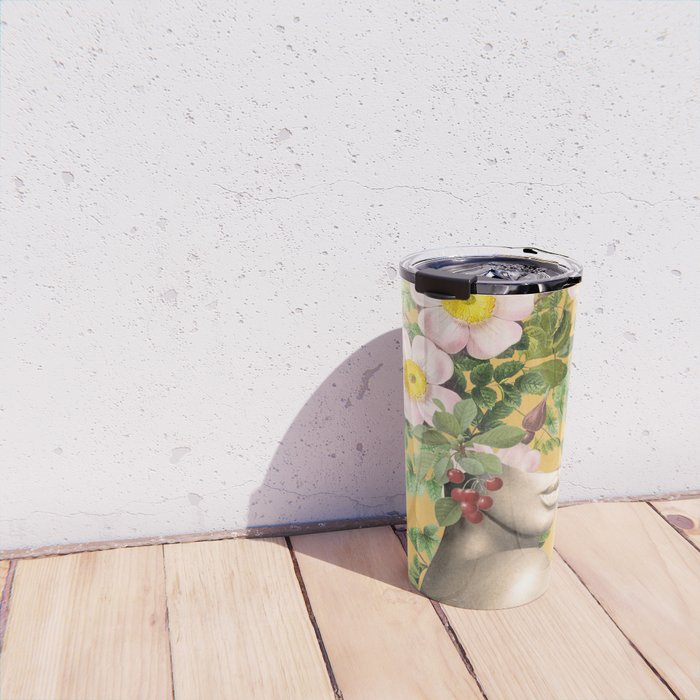 Floral beauty 12 Travel Mug Gallery Image 4