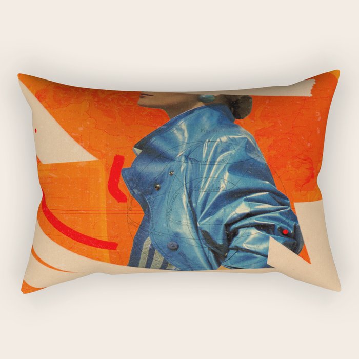 Longing for the Past Rectangular Pillow Gallery Image 2