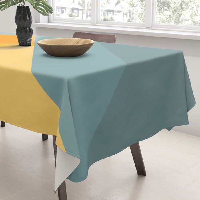 Abstract Mountain Sunrise Tablecloth Gallery Image 3