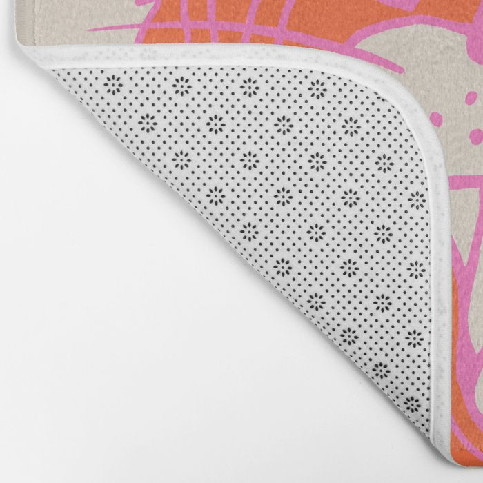 Neon Tiger Bath Mat Gallery Image 2