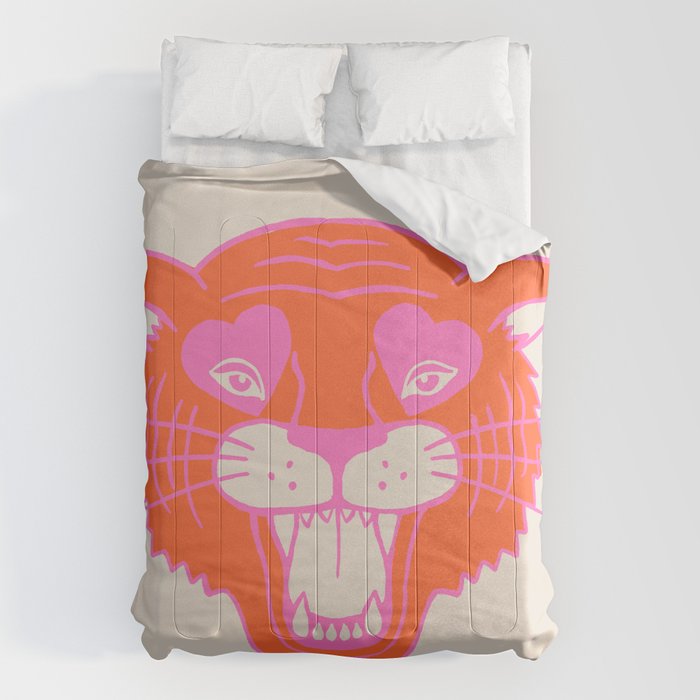 Neon Tiger Comforter Gallery Image 6
