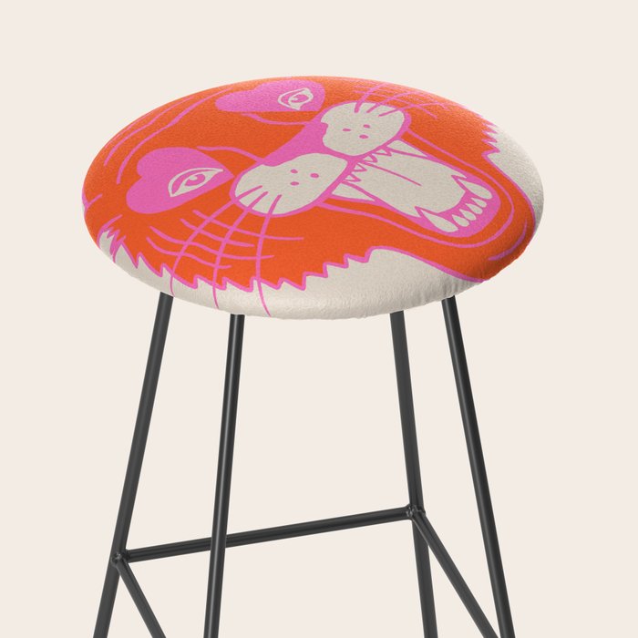 Neon Tiger Stool Gallery Image 2