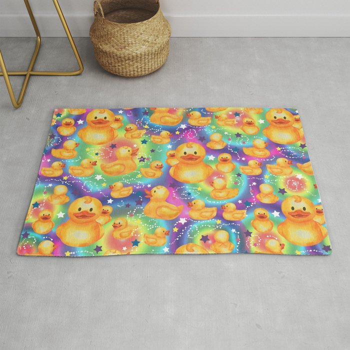 Rainbows and Ducks Rug Gallery Image 1