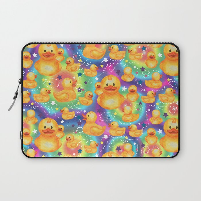Rainbows and Ducks Laptop Sleeve Gallery Image 1