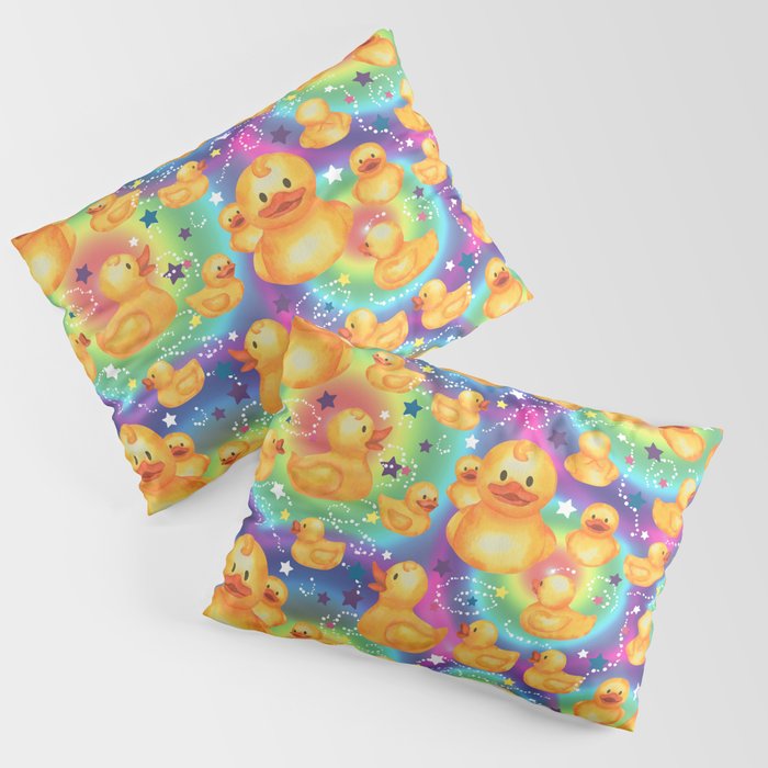 Rainbows and Ducks Pillow Sham Gallery Image 3