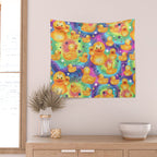 Rainbows and Ducks Wall Tapestry Gallery Image 2