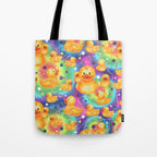 Rainbows and Ducks Tote Bag Gallery Image 1