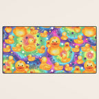 Rainbows and Ducks Desk Mat Gallery Image 3