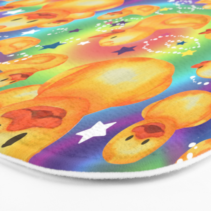 Rainbows and Ducks Bath Mat Gallery Image 3
