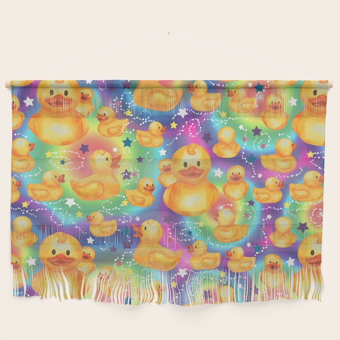 Rainbows and Ducks Wall Hanging Gallery Image 1