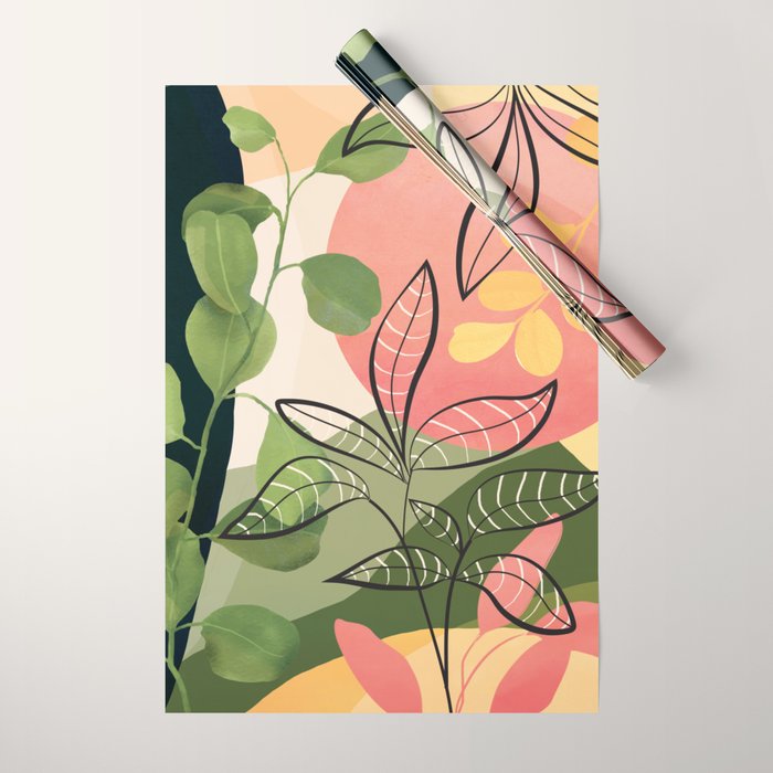Peaceful Garden Feelings 02 Wrapping Paper Gallery Image 1