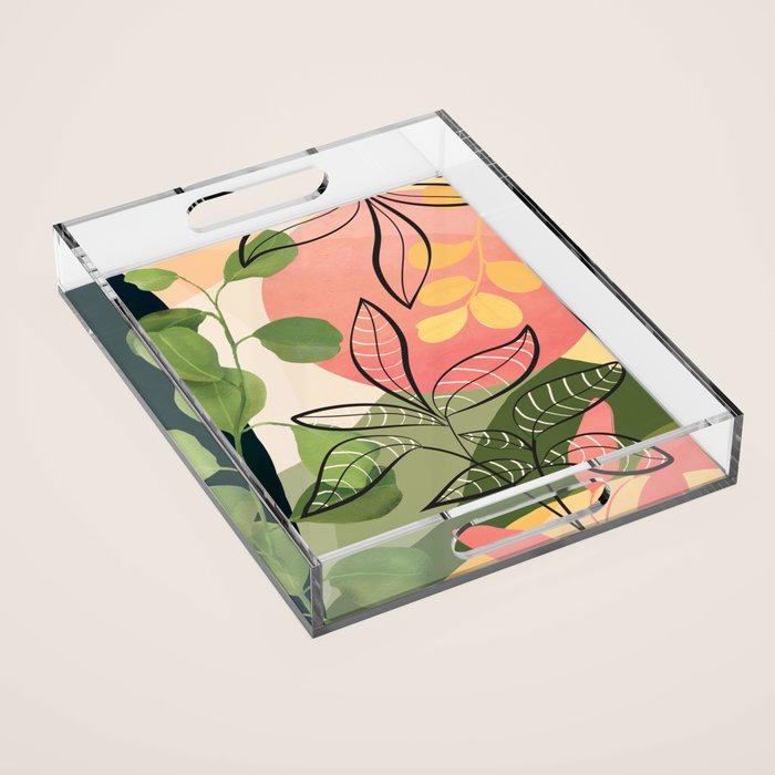 Peaceful Garden Feelings 02 Acrylic Tray Gallery Image 1